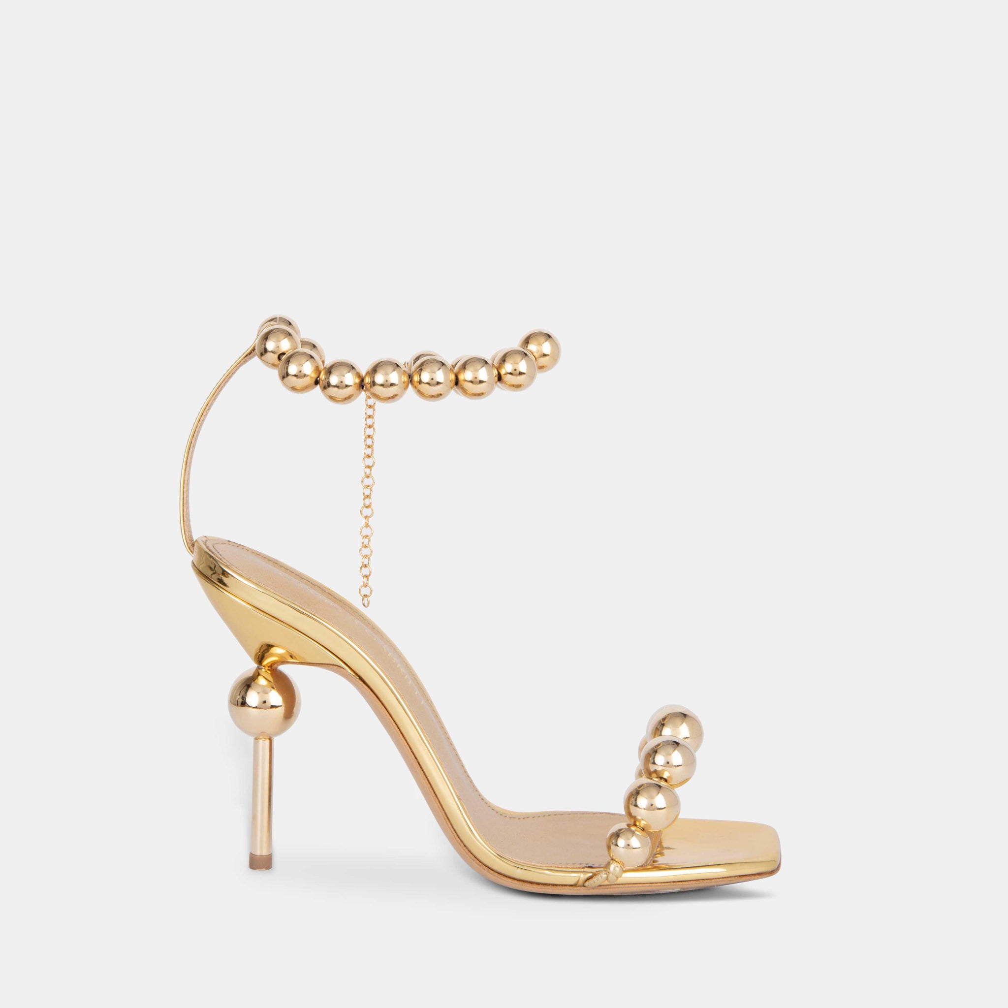 Olivia Golden Fancy Shoes