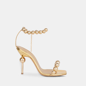 Olivia Golden Fancy Shoes